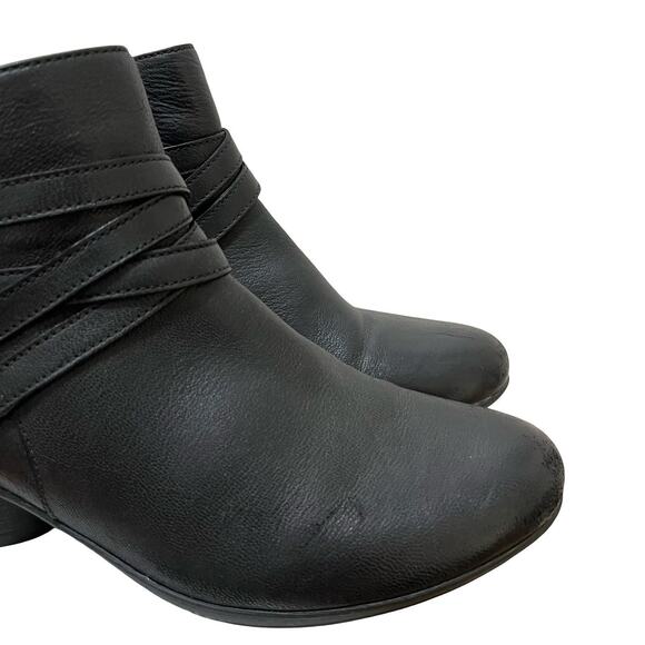 Dansko Womens Roberta Burnished Nubuck Comfort Boots US 11-11.5 EU 41 Black - Picture 6 of 10